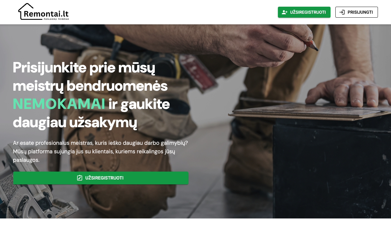 Remontai project image